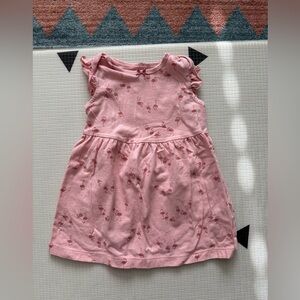 Carter’s|Baby girl Pink Flamingo play Dress,18 months•••cotton sleeveless